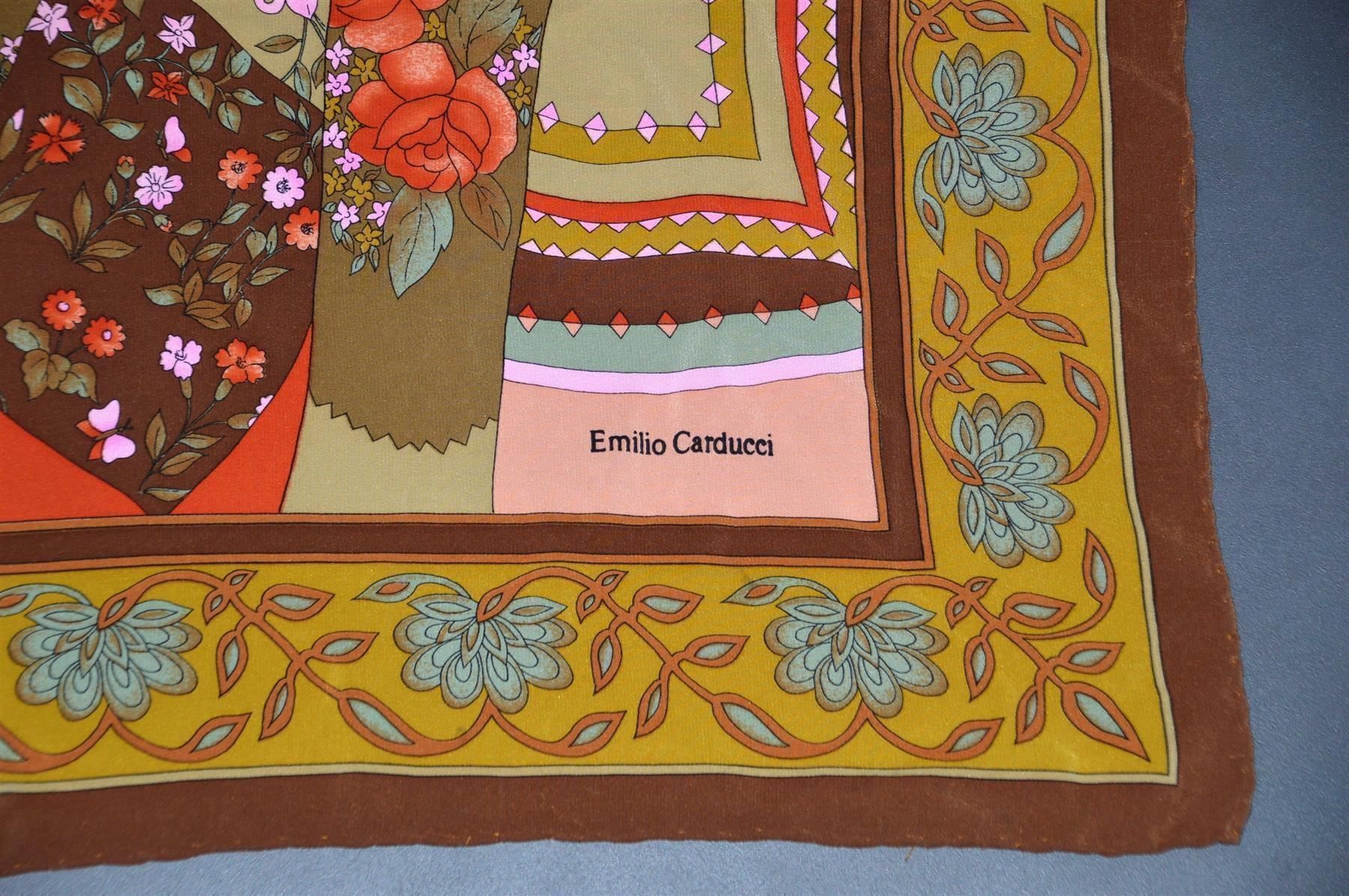 Foulard & Sciarpe: Schal / Châle Emilio Carducci  85 x 85cm – Usato da Collonges venduto da Auganien 1