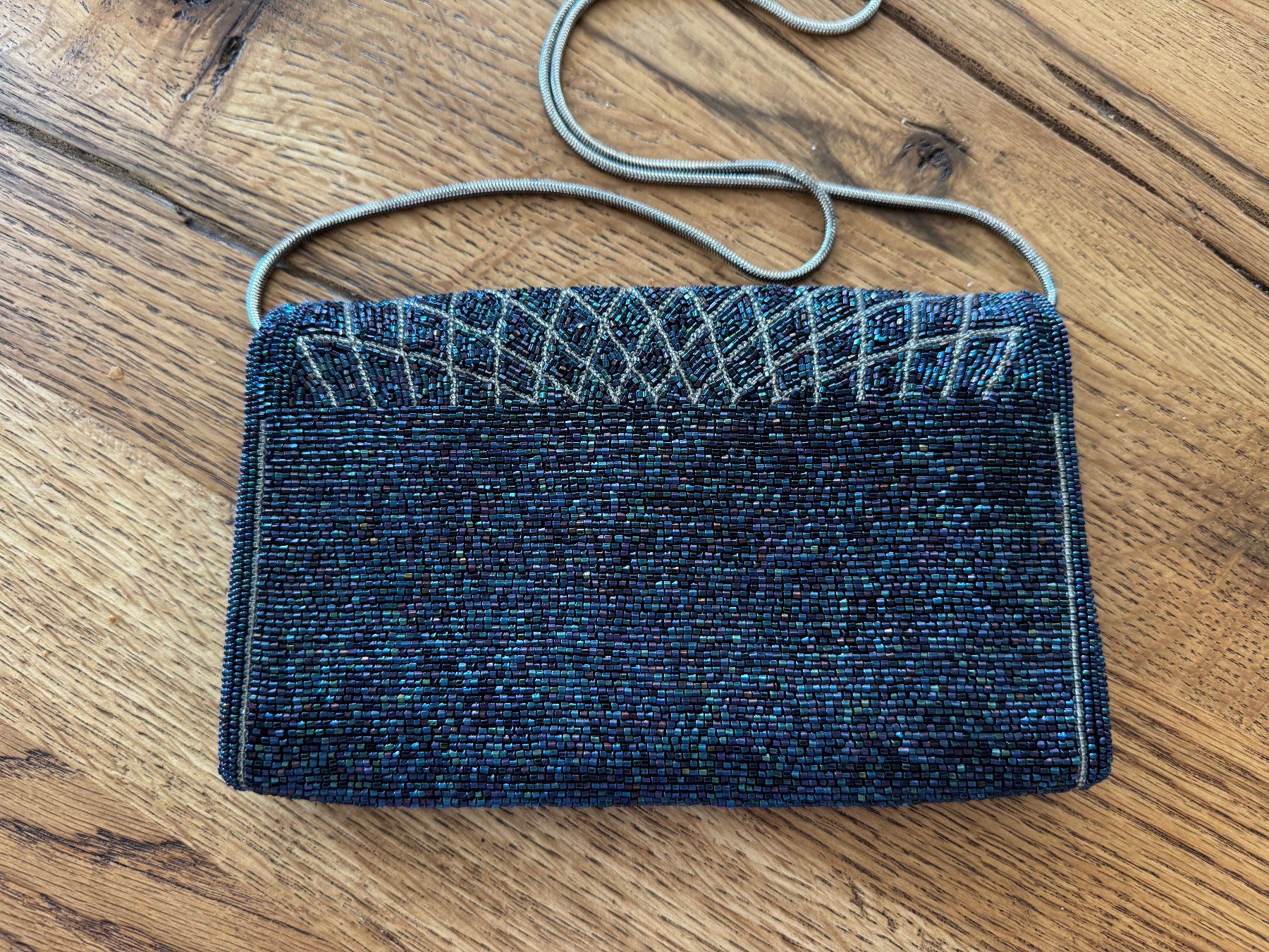 Borse da donna: Abendhandtasche aus kleinen Glasperlen – Usato da Oberrohrdorf venduto da ker_5h67 1