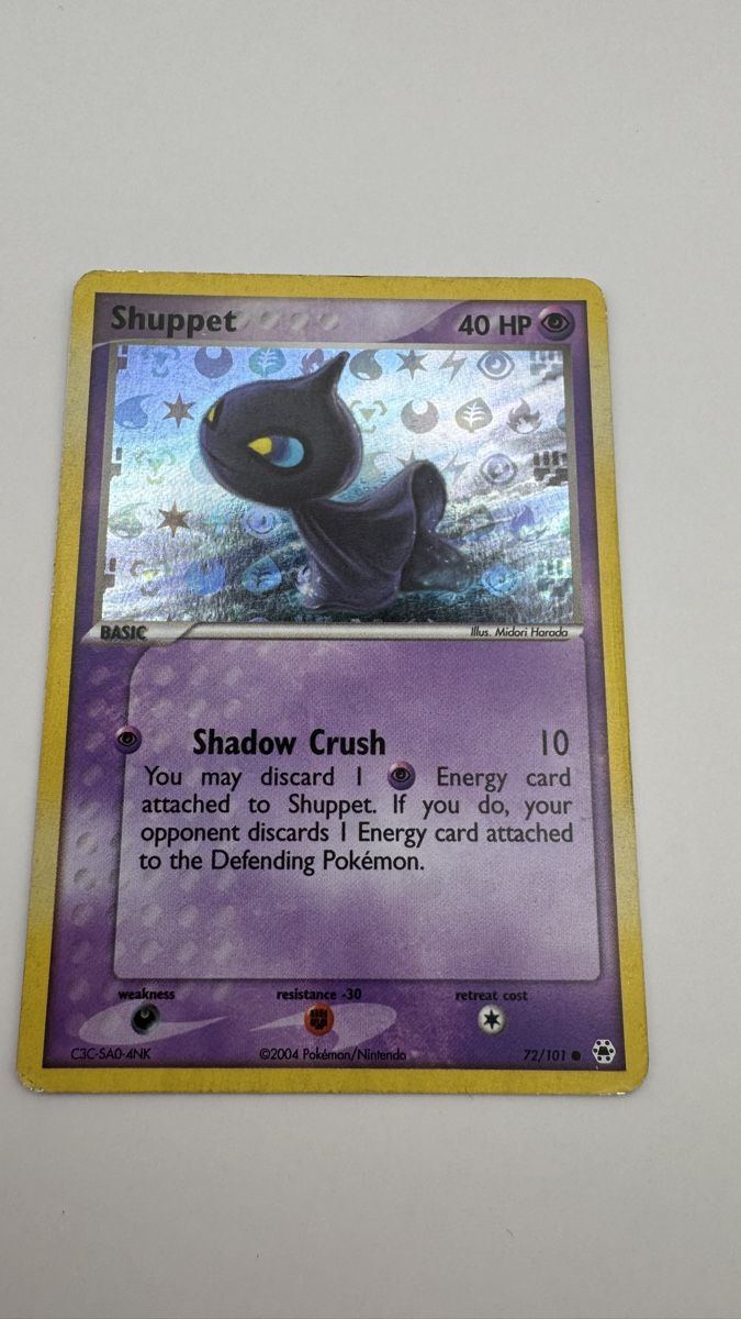 Pokémon Sammelbilder & Trading cards: Shuppet Holo Reverse Ex hidden Legends 72/101 – Gebraucht aus Belprahon von Rob_ain