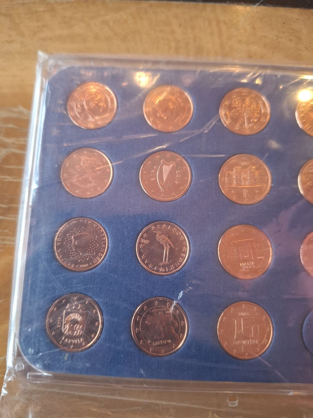 Alle Münzen: Komplette Euro-Cent-Sammlung,  Top Zustand – Neu und originalverpackt aus Oberegg von danni-1985 1