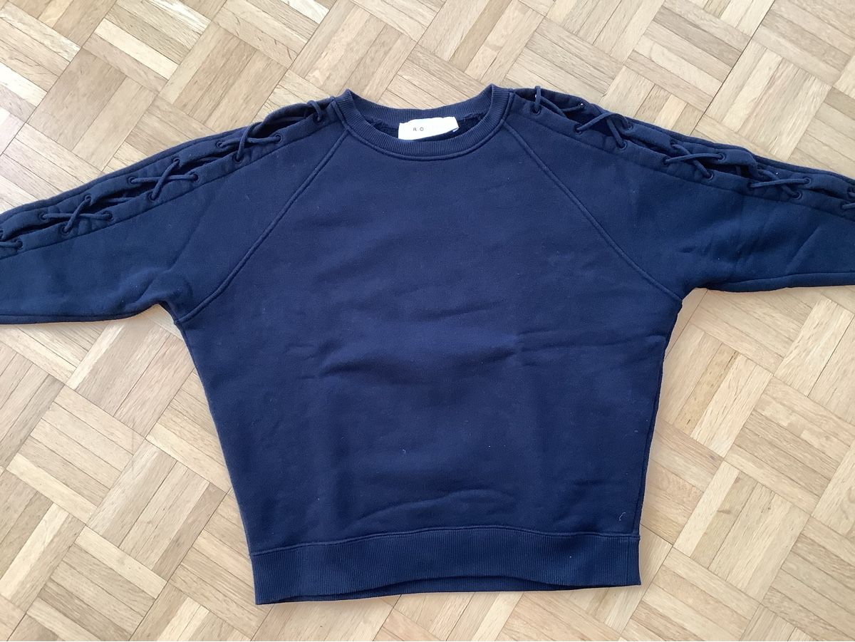 Iro Maglioni & Felpe: IRO Jeans Sweat Pullover schwarz 100% Cotton S – Usato da Stäfa venduto da loveforeverlove 2