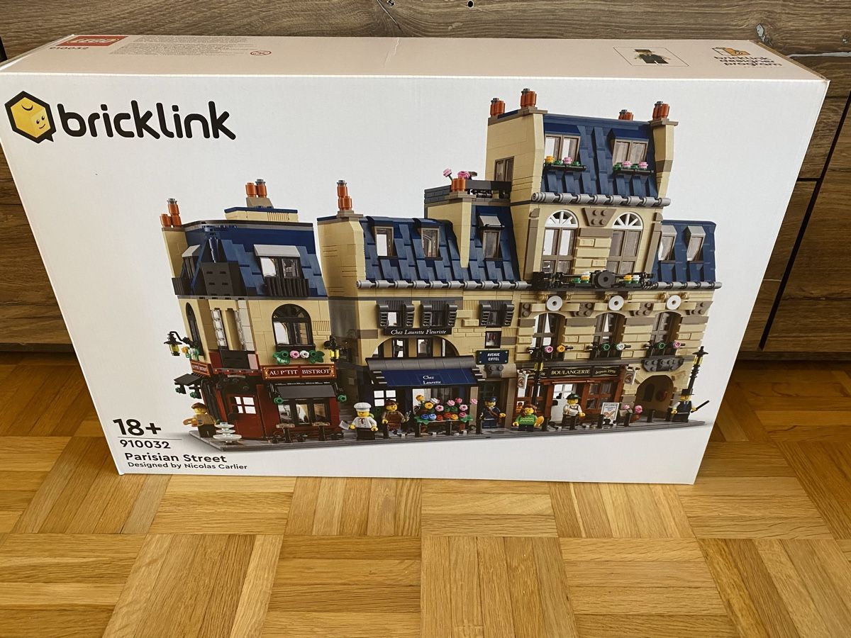 Lego Giocattoli: Lego Bricklink 910032 Parisian Street – Nuovo e nell'imballaggio originale da Fehraltorf venduto da bosch007