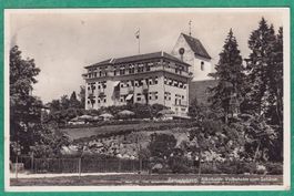 Romanshorn, Volksheim zum Schloss, gelaufen 1936