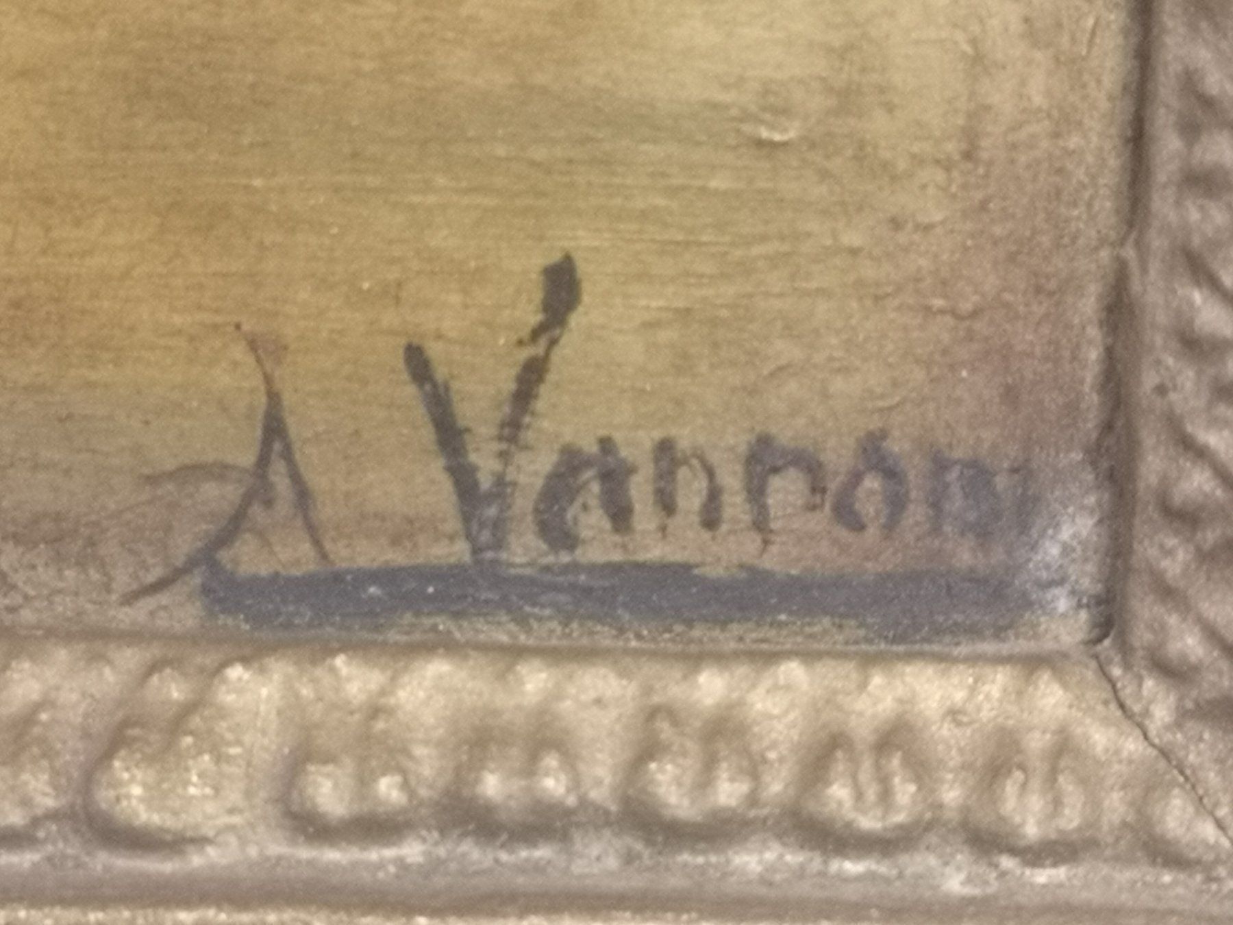 Gemälde: HUILE SUR PANNEAU SIGNÉE – Gebraucht aus Genève von Qanil77 2