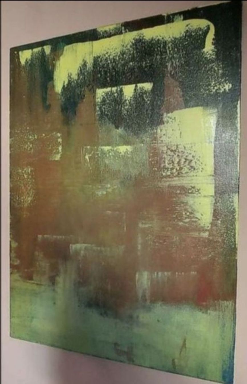 Tableaux: Gemälde " Waldschatten" handmade 50×70 – Neuf (Voir description) à Riehen par Steinbock1970 3