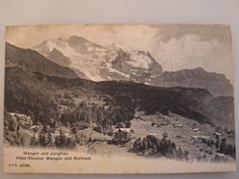 Wengen und Jungfrau, Hotel-Pension Wengen und Kurhaus