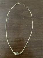 Gold Collier 750er Halskette 42.5 cm 18k filigran Brillant