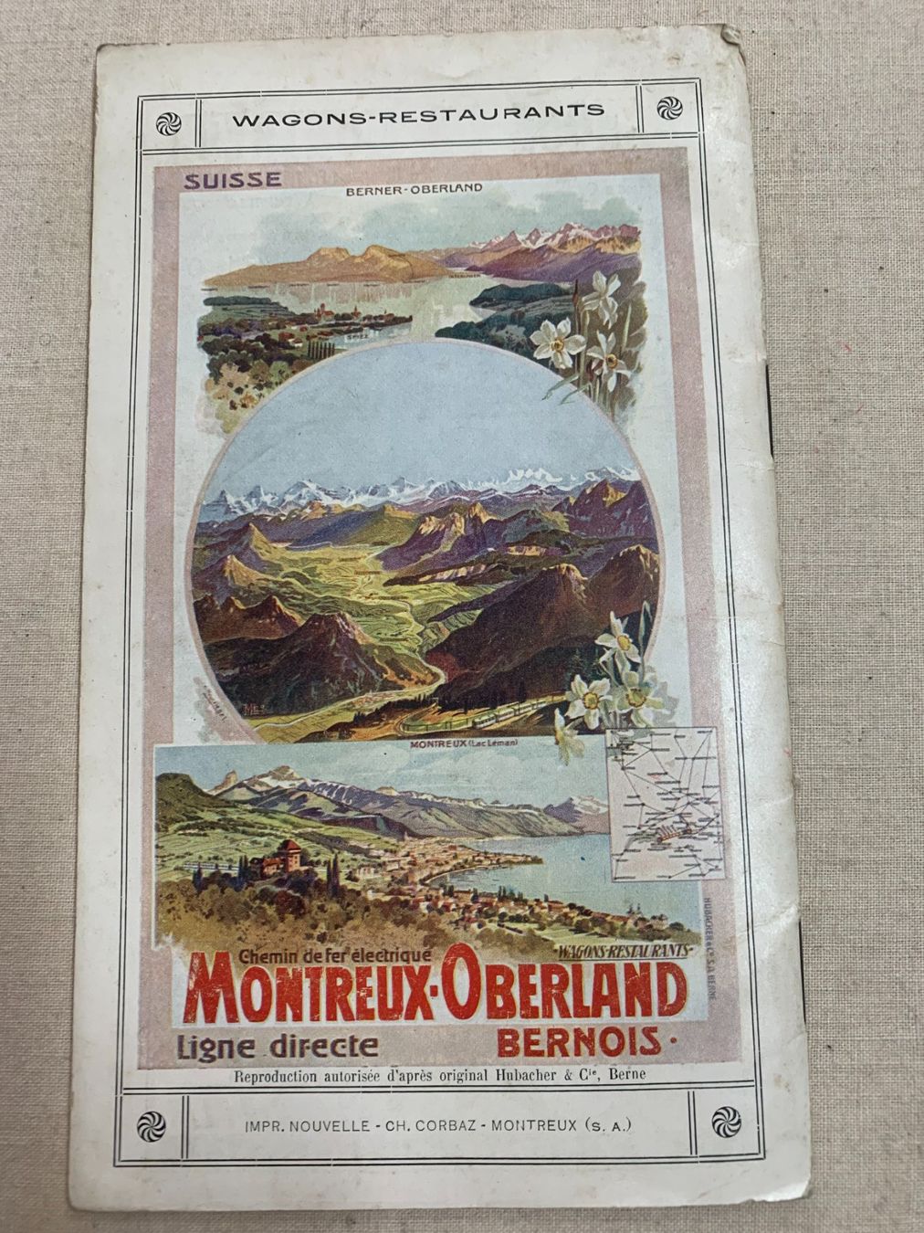 Cartoline postali: Oberland-Bernois - 1912 – Usato da Sorengo venduto da 74in 3