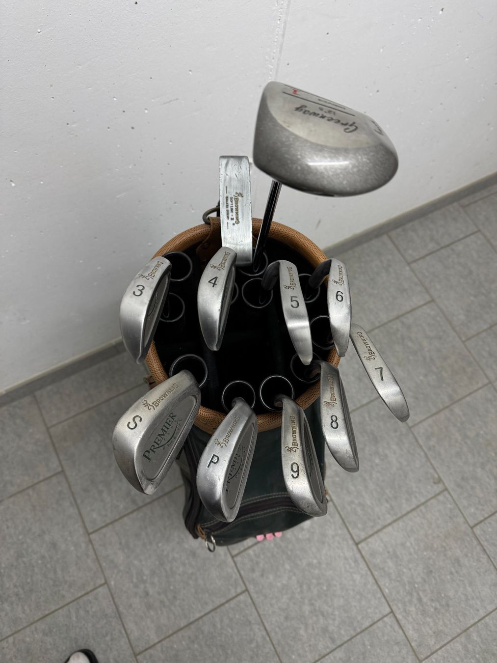 Mazze & Set: Golfset Browning Premier Plus Ovesize ink. Klapptrolley – Usato da Ehrendingen venduto da GolfGravur.ch