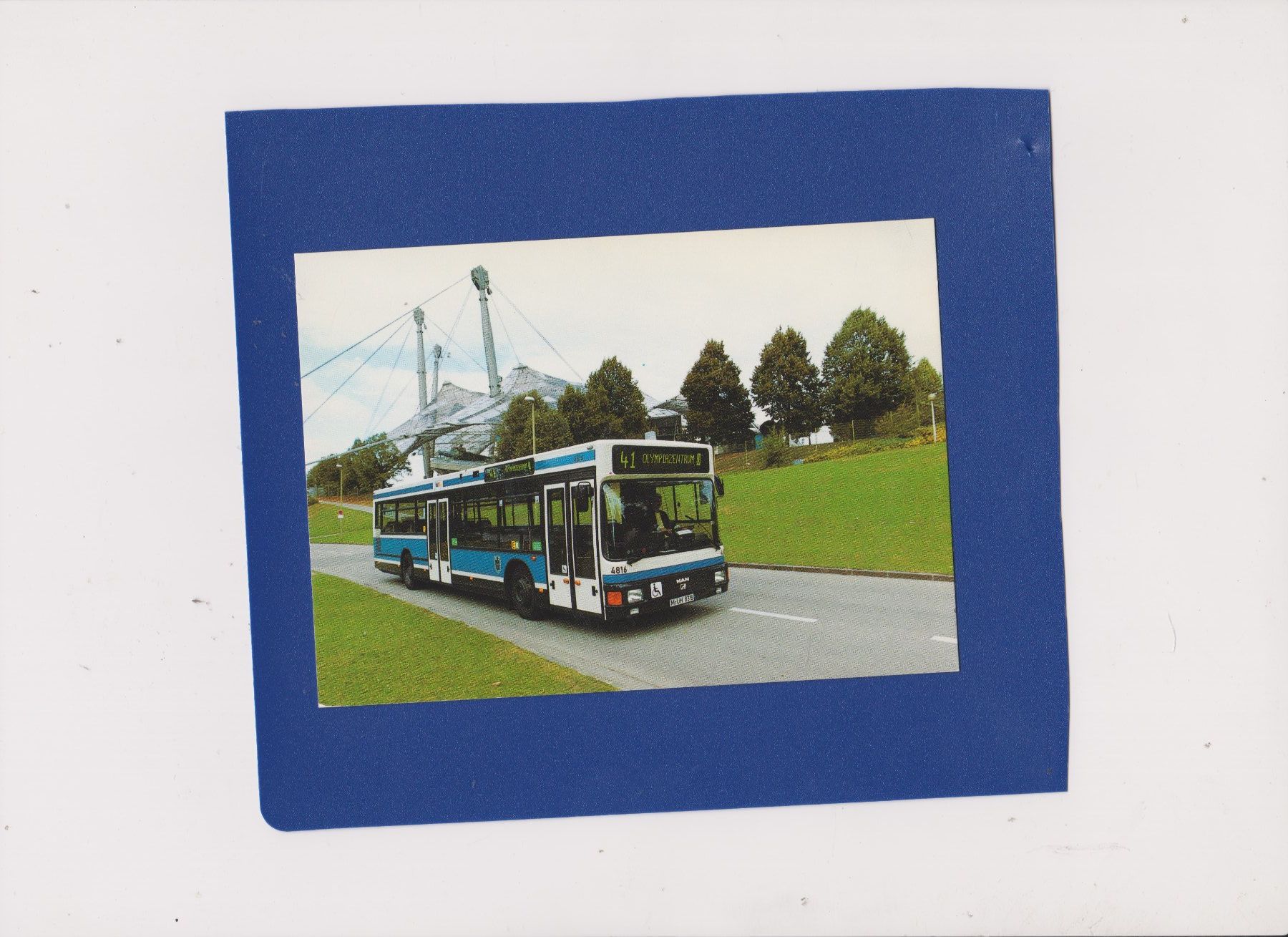 Cartoline postali: Carte Postale  autobus MAN Linienbus – Usato da Bex venduto da Canouille