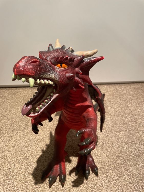 Playmobil Grosser Drachen Mit Rüstung (Gebraucht) In Breitenbach Für - Foto 2