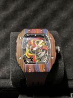 Montre Haofa squelette dragon boîtier carbone état neuf