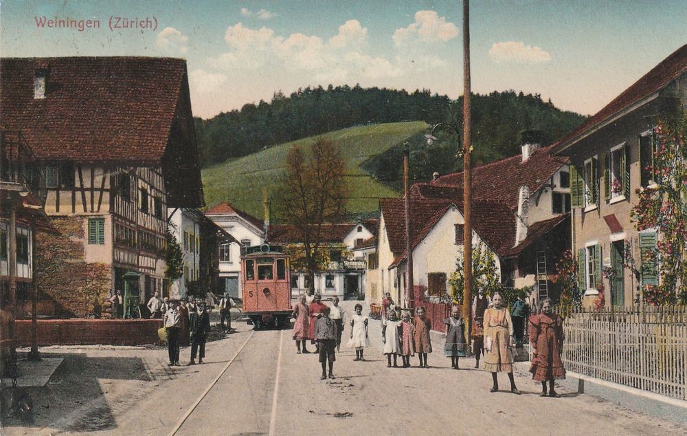 Weiningen Dorf- Zentrum mit Tram belebt (Gebraucht) in Rorschacherberg ...