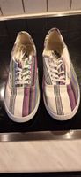 Coole bunte Vans Stoff-Sneakers Gr. 39