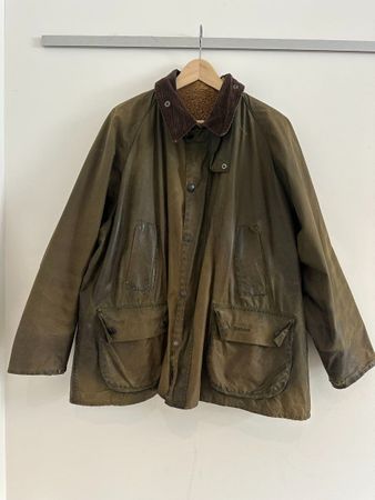 BARBOUR: Wachsjacke Herren X/L (inkl. Futter)