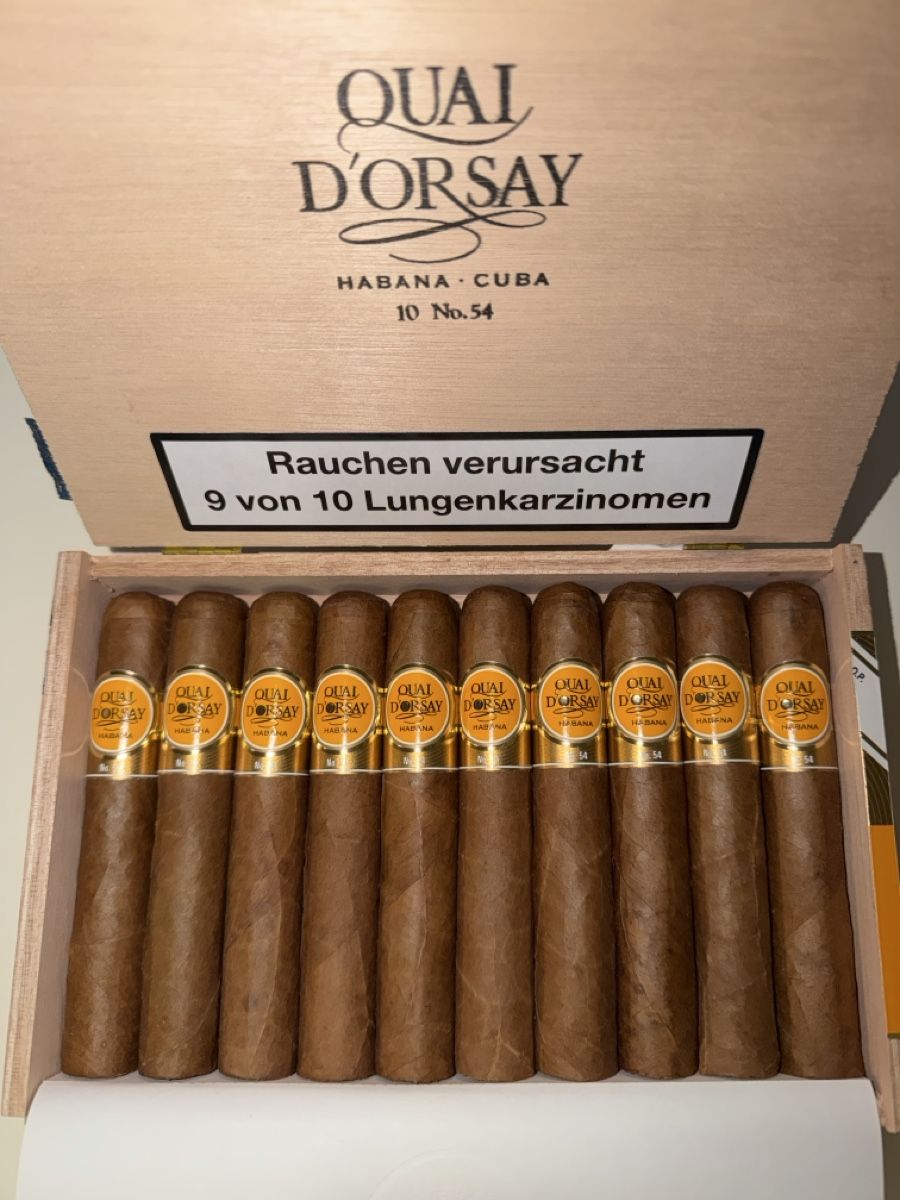 Quai d'Orsay Sigari: Quai d’ Orsay No. 54 / Zigarren – Nuovo e nell'imballaggio originale da Itingen venduto da Habano1492