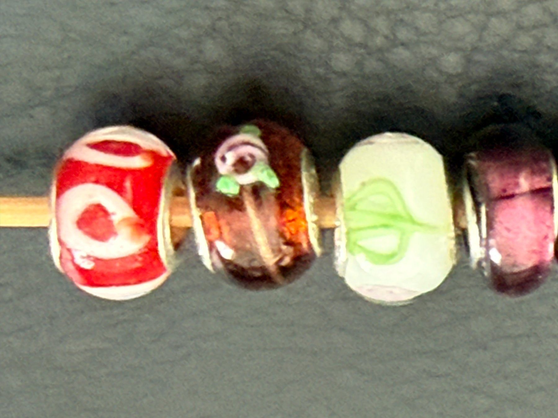 Ciondoli: 7 BEAD  PERLEN  PANDORA KOMPATIBEL ASS.   BEADS – Usato da Subingen venduto da ArtBead 4