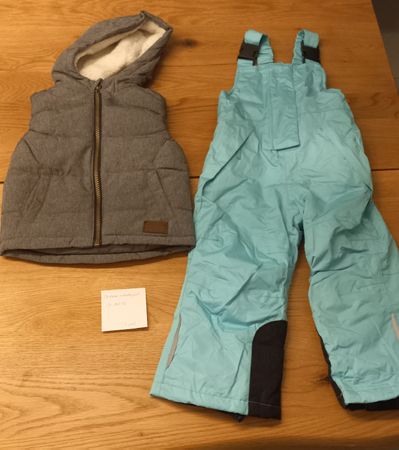 Schneehose +Wintergilet (211) Gr. 86/92