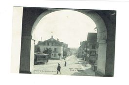 Berneck mit dem Tram - 1908
