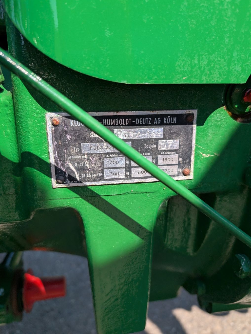 Deutz Trattori: Traktor Deutz D25 1957 – Usato da Emmen venduto da limonette 8