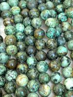 Strang echte Africa Turquoise Kugeln / stone beads 8 mm