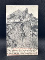 Gemmi - Hotel Wildstrubel mit Rinderhorn