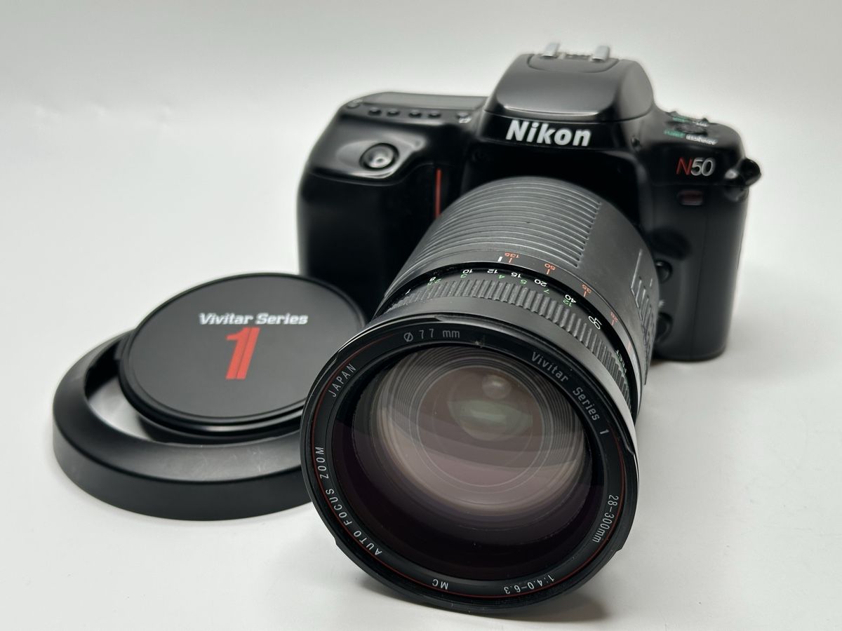 Nikon Kamera: geprüfte Nikon N50 oder F50 mit vivitar Series 1 Zoom – Gebraucht aus zuchwil von solotin74