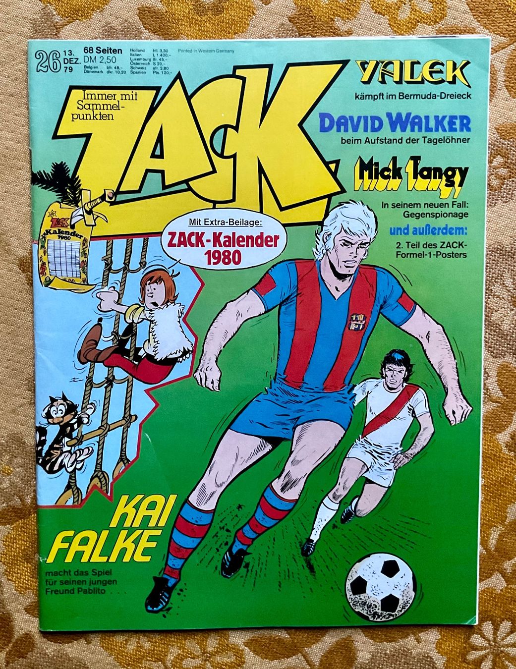 Comics: Zack Heft Nr 26 von 1979 – Gebraucht aus Endingen von nathan05