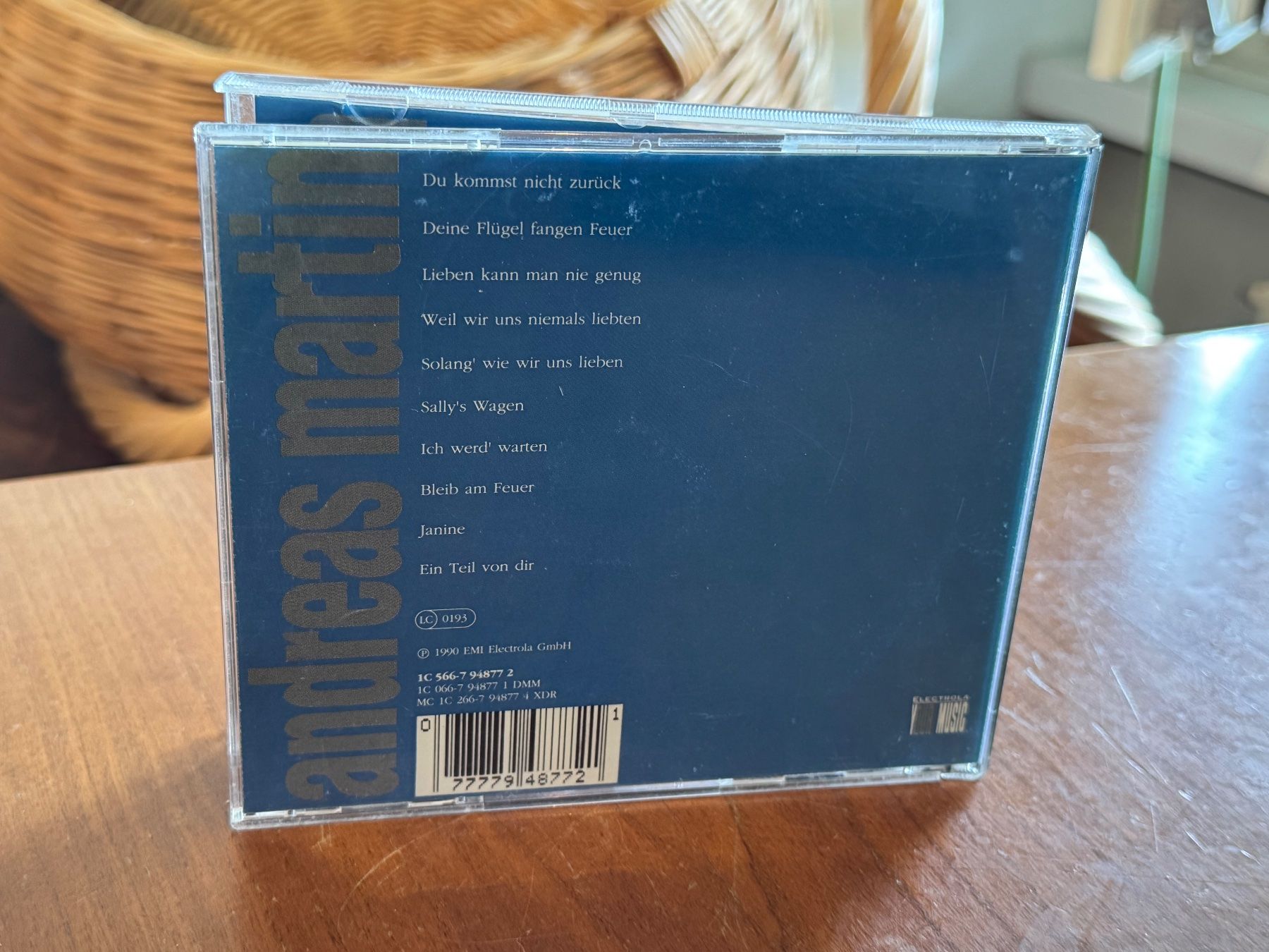 CD: Andreas Martin - Ein Teil Von Mir - HG42A – Usato da Küsnacht ZH venduto da swisssales.net 1
