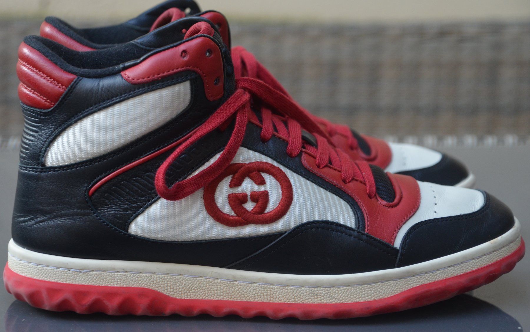 Gucci Chaussures hommes: Gucci Sneakers  38,5 – D'occasion à Collonges par Auganien 6