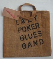 LAZY POKER BLUES BAND - ultra rare CH-Band, LP im JUTE BAG