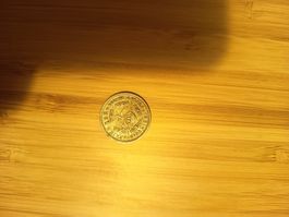 three pence 1961 mit silber und patina südafrika  nr 272