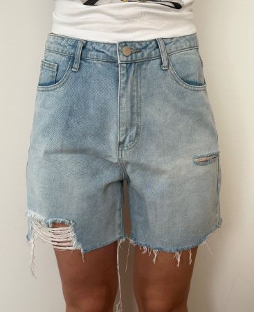 Coole ripped Jeans Shorts, Grösse L