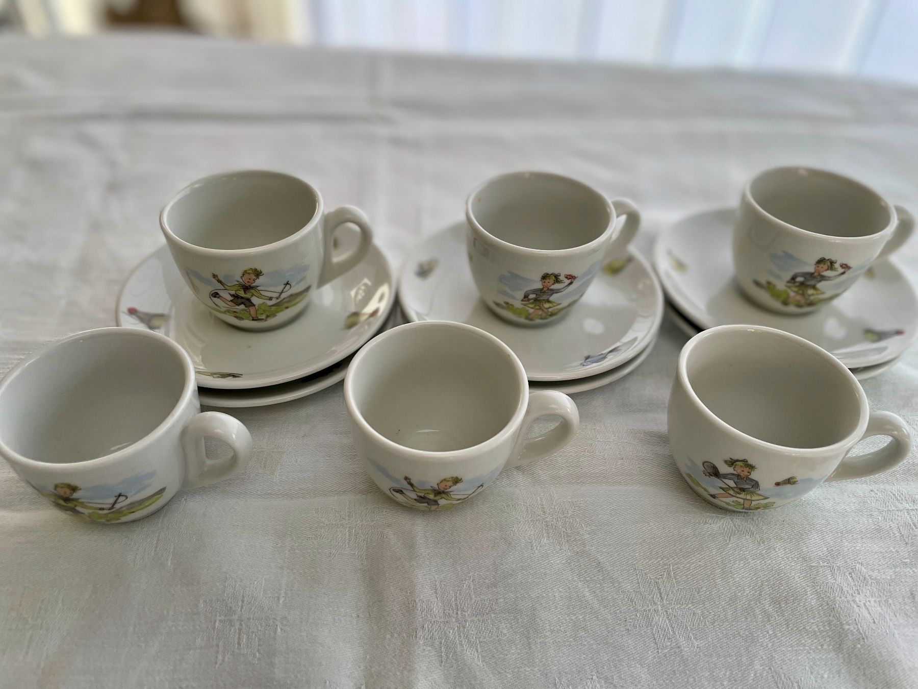 Set di piatti: Espresso-Set - Langenthal - Porzellan – Usato da Kleinlützel venduto da Schatzkiste_Laufen