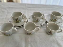 Espresso-Set - Langenthal - Porzellan