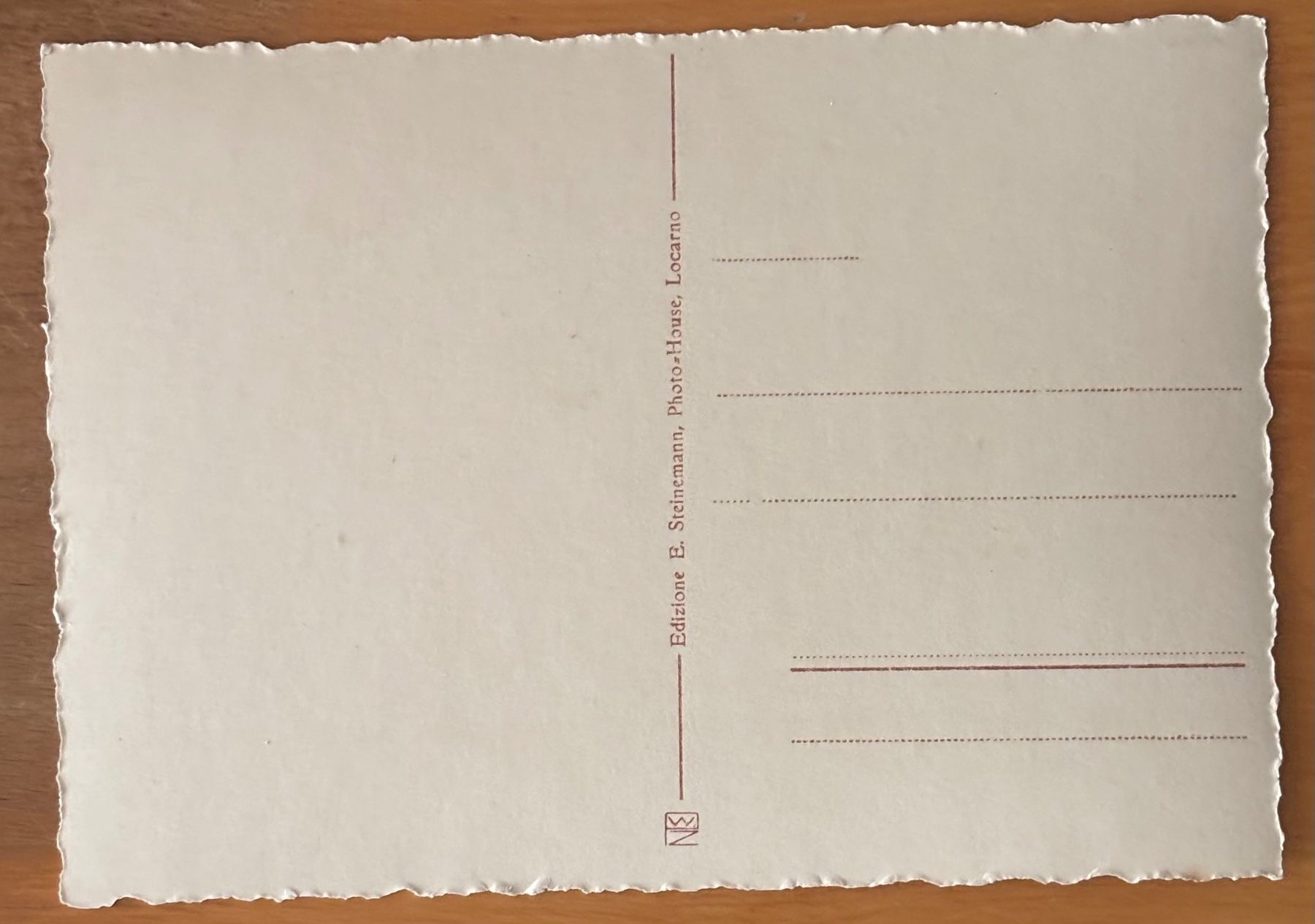 Cartoline postali: Foto Steinemann, Locarno, Rivapiana – Usato da Frauenfeld venduto da Merk52 1