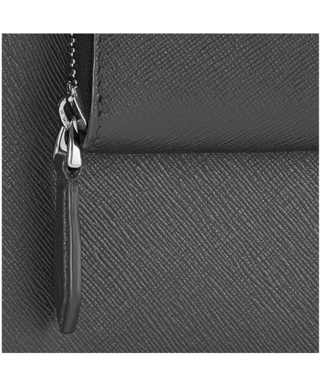Montblanc Borse: Montblanc Textured-Leather Pouch Grau Neu – Nuovo e nell'imballaggio originale da Küsnacht ZH venduto da LuxuryBroker 6