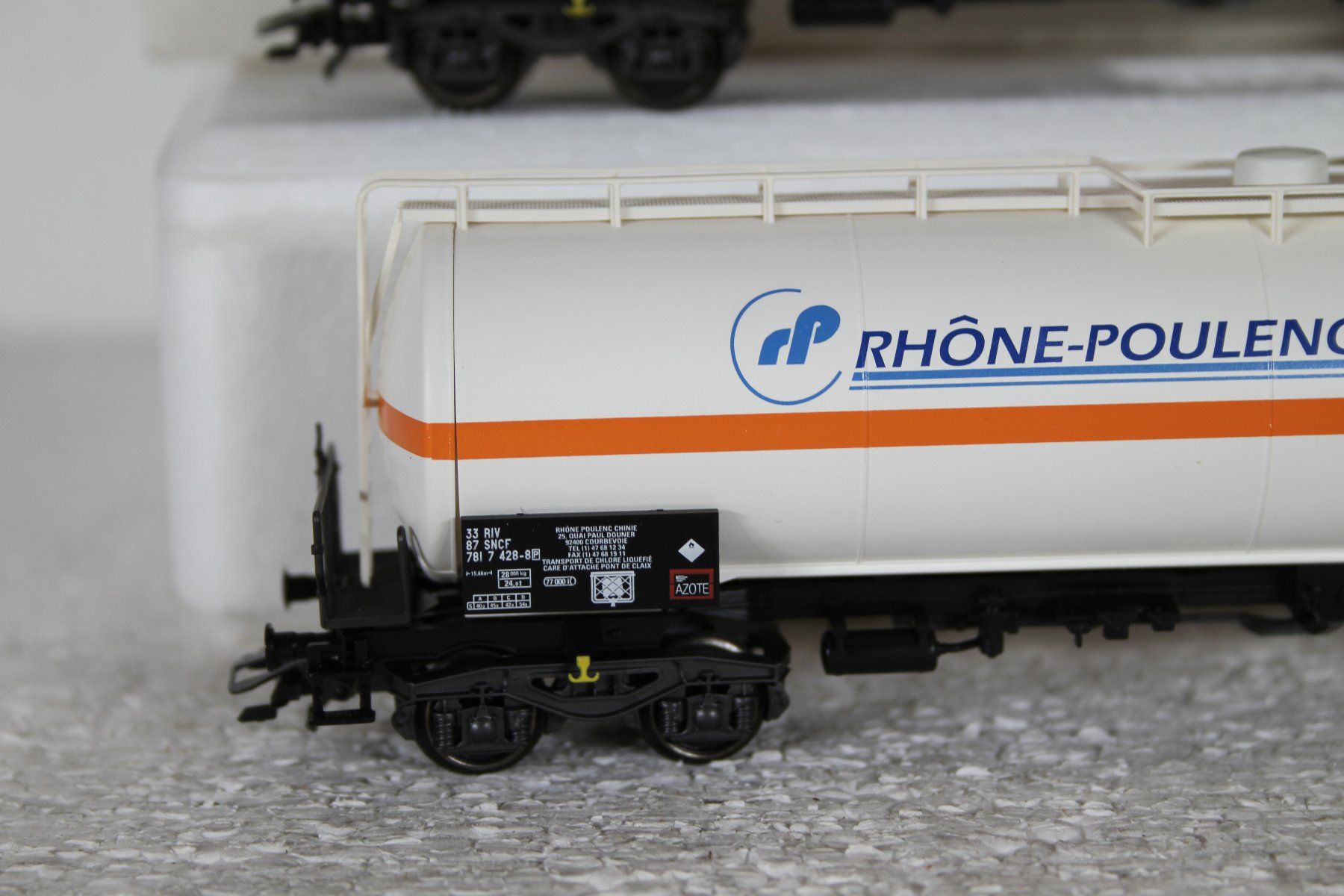 Märklin Modellini di ferrovie: Märklin 47885 SNCF Gaskesselwagen-Set – Usato da Triesen venduto da cor_62ts 4