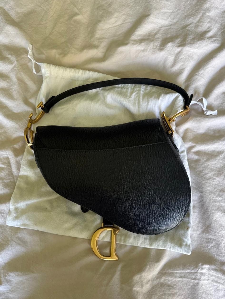 Dior Borse da donna: Dior Sac à main en cuir Saddle noir – Usato da Arzier venduto da Yannonly 2