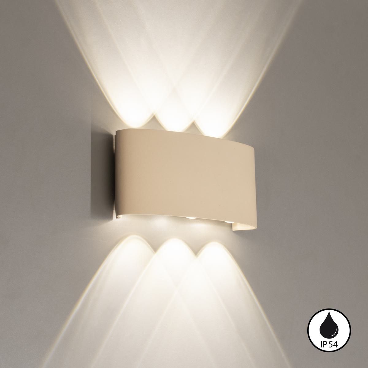 Lampade: LED Aussen Wandleuchte IP54, 17 x 8 cm – Nuovo (secondo la descrizione) da Kreuzlingen venduto da Smart-Light