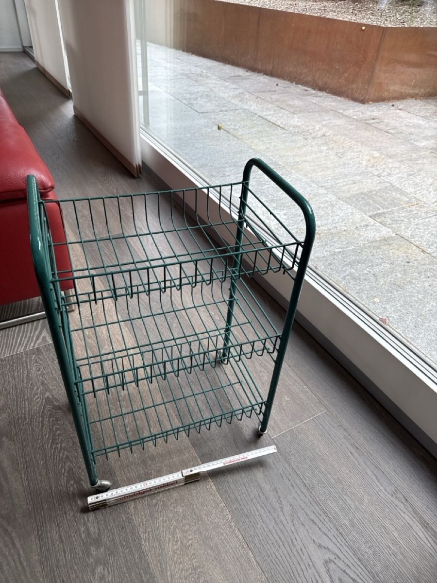 Scaffali: Schicke Rollregal mit 3 Körben - wenig gebraucht  – Usato da Euthal venduto da 99Antik 2