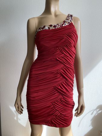 Jodi Kristopher Kleid Gr. S Rot Minikleid Partykleid Mini 
