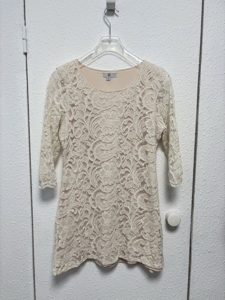 Kleider: H Kleid hautfarbene Spitze Gr. 40 – Gebraucht aus Bottmingen von ana_5hrv 1