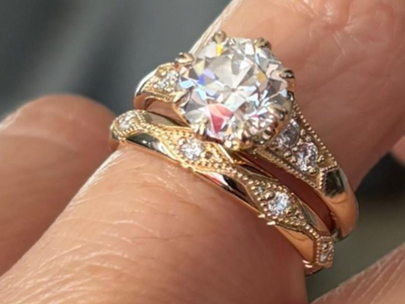 Anelli: 2 oder 1 Vintage Trauring Silber 925 Moissanite Damen-Ring – Nuovo e nell'imballaggio originale da Frauenfeld venduto da Vanityroom 2