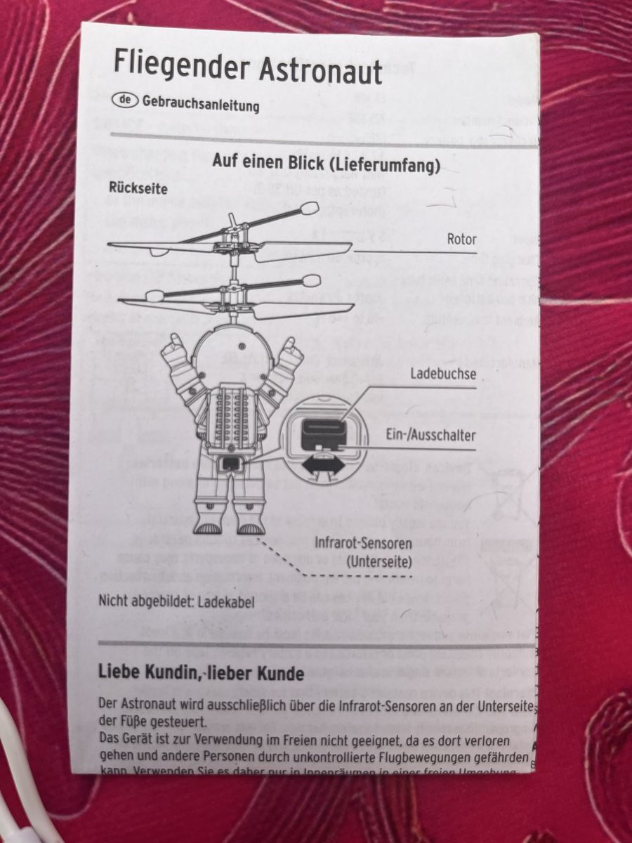 Giocattoli: Fliegender Astronaut NEU! – Nuovo (secondo la descrizione) da Uster venduto da Corina0111114 2