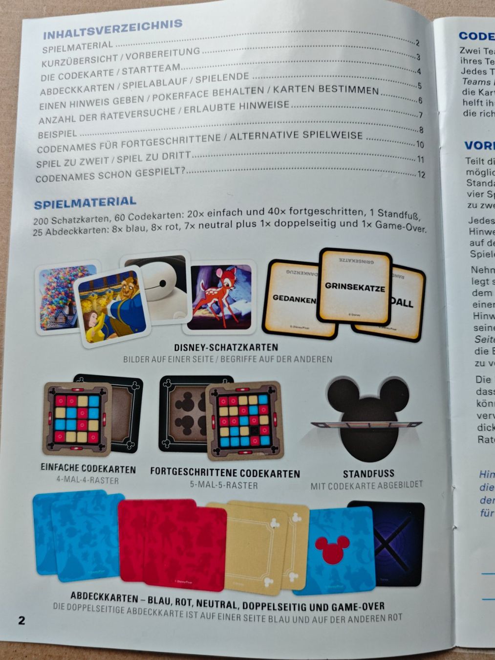 Disney Giochi: Disney Codenames Kartenspiel Familienedition – Usato da Neuhausen am Rheinfall venduto da geekgadget 4