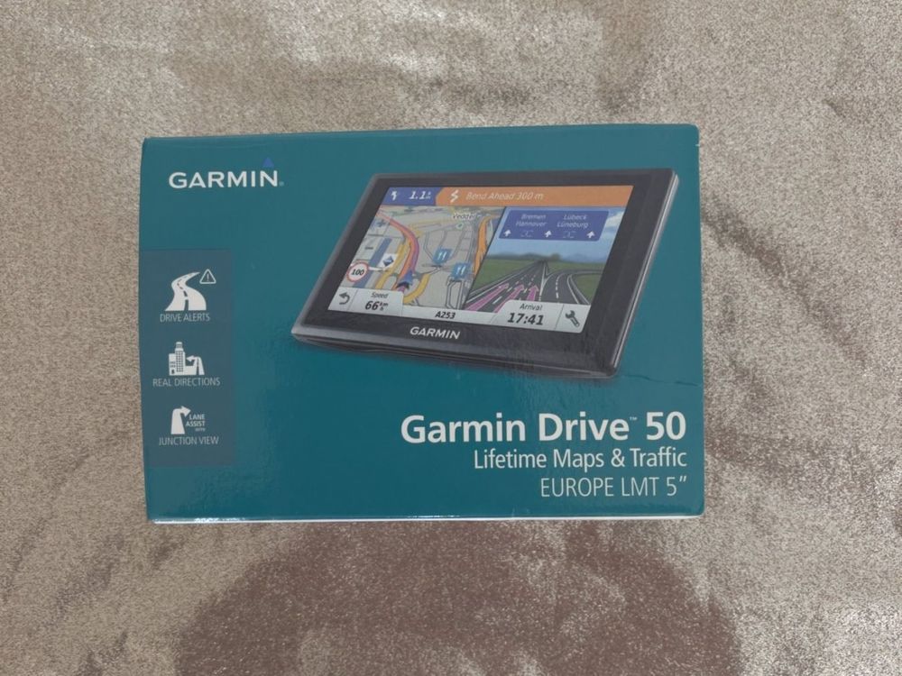 Garmin Drive 50LM EU Navigationsgerät (Généralüberholt) - Cartes Europe Complètes