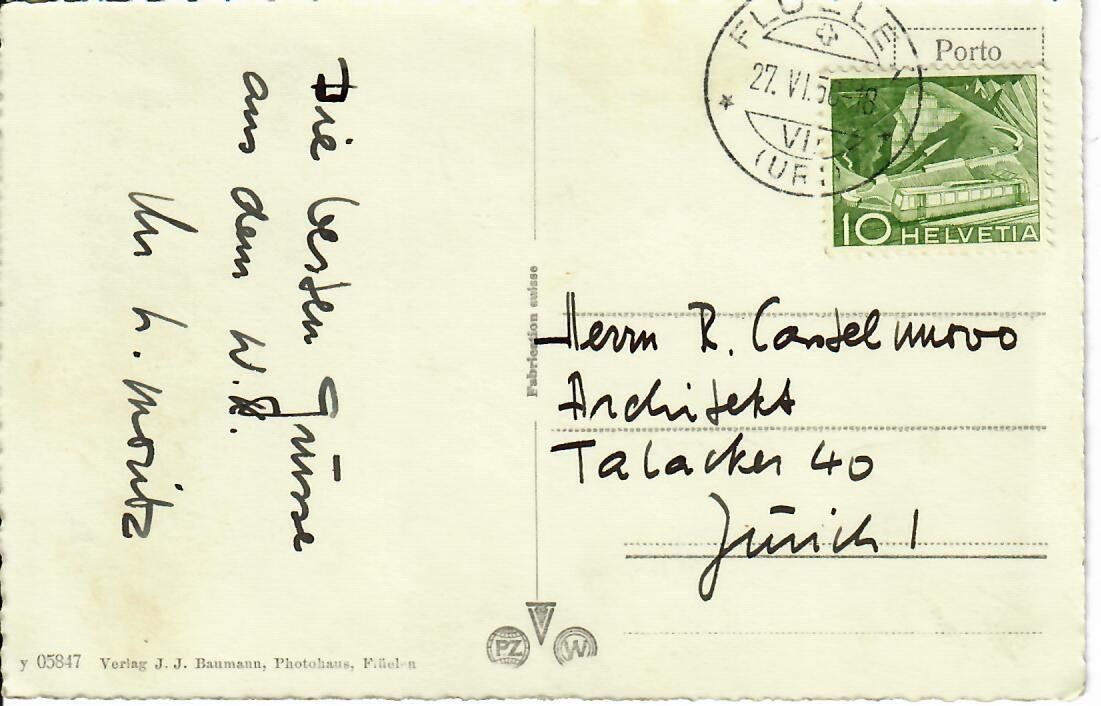 Cartoline postali: Sisikon – Usato da Hochdorf venduto da Ziegel-16 1
