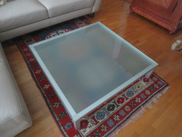 Interio Tische: INTERIO - Designer Salontisch 100 X 100 X 23 cm - INTERIO – Gebraucht aus Luzern von Horoskop1