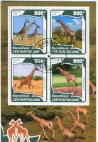 Block "Giraffen". Zentralafrikanische Republik